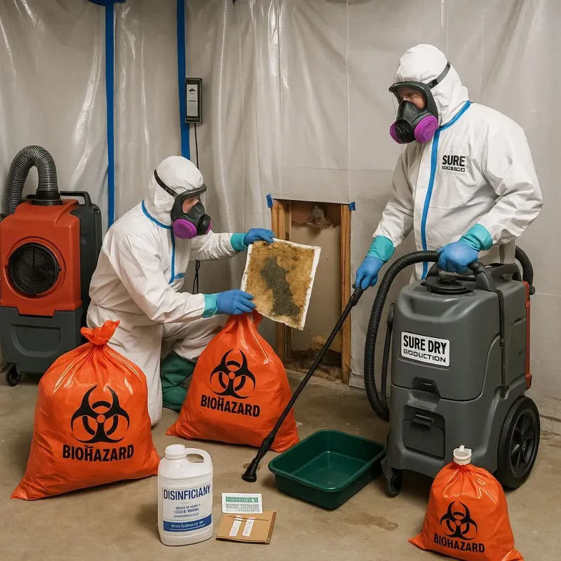 Contaminated Water Handling Protocols process in Hendricks County, IN