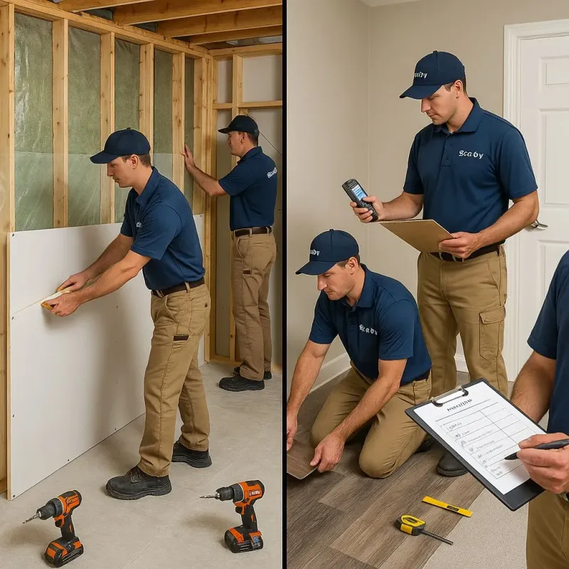 Repairs and Reconstruction process in Hendricks County, IN