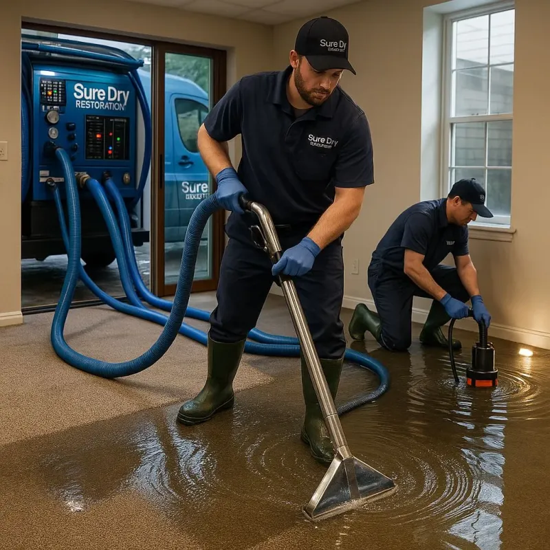 Water Extraction and Removal process in Hendricks County, IN